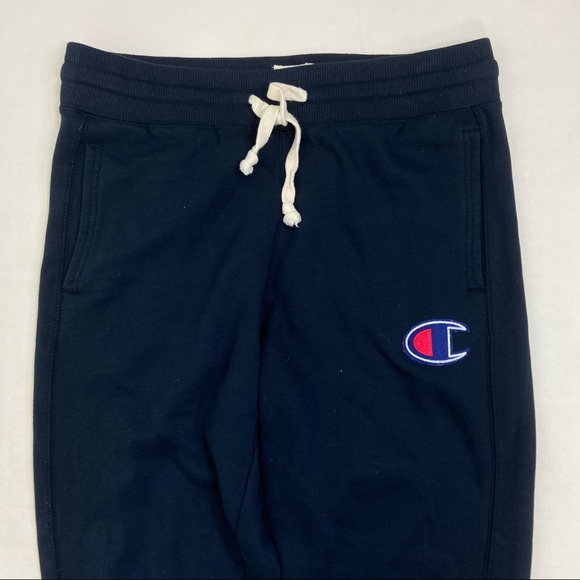 Champion blue sweat pants. Unisex size Medium - Picture 3 of 8